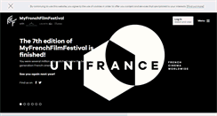 Desktop Screenshot of myfrenchfilmfestival.com