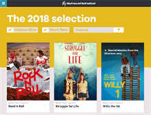 Tablet Screenshot of myfrenchfilmfestival.com